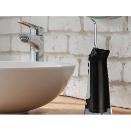 Irrigador Lafe CleanPRO Black 5 Modos 6 Boquillas Batería 2000 mAh IPX7