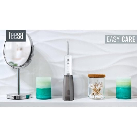 Irrigador Teesa TSA8080 4 Modos Inalámbrico 350 ml 3 Boquillas IPX7