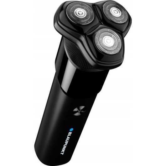 Afeitadora Facial Blaupunkt MSR502 Inalámbrica 70min Seco y Mojado 3 Cabezales Flexibles