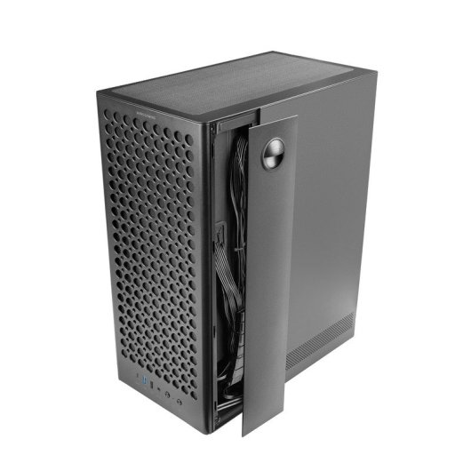 Boîtier ATX Mars Gaming MC-T800 4 ventilateurs FDB Mesh Verre Trempé USB-C Noir