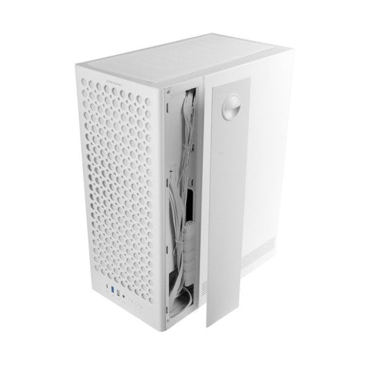 Boîtier ATX Mars Gaming MC-T800 4 Ventilateurs FDB Mesh Verre Trempé USB-C Blanc