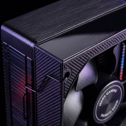 Mars Gaming Mcpu-xpro Disipador Cpu 190w Tdp 3 Heatpipes Fdb Pwm 90mm Intel Y Amd Negro