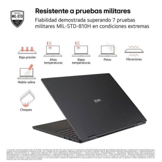 Laptop LG gram pro 2 in 1 16T90TP 16" Intel Core Ultra 7 32GB 1TB SSD Arc Windows 11