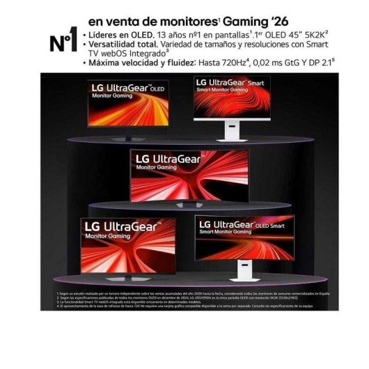Monitor LG UltraGear 52G930B 52" UltraWide 5K2K 240Hz VA Curvo 1ms HDR10+