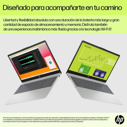 Portátil HP 15-fd1004nsx 15.6" Intel Core 5 120U 16GB 512GB SSD Intel Graphics FreeDOS