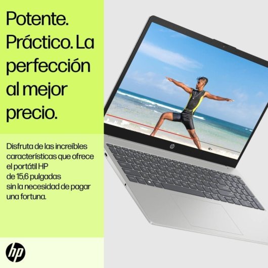 Portátil HP 15-fd1004nsx 15.6" Intel Core 5 120U 16GB 512GB SSD Intel Graphics FreeDOS