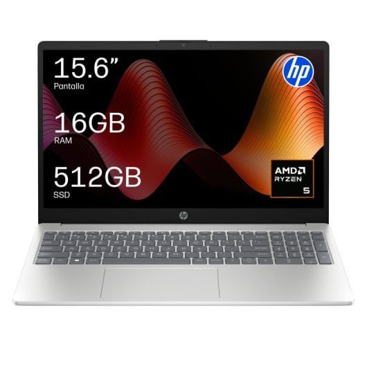 Portátil HP 15-fc1004nsx 15.6" AMD Ryzen 5 7520U 16GB 512GB SSD Radeon 610M Windows 11