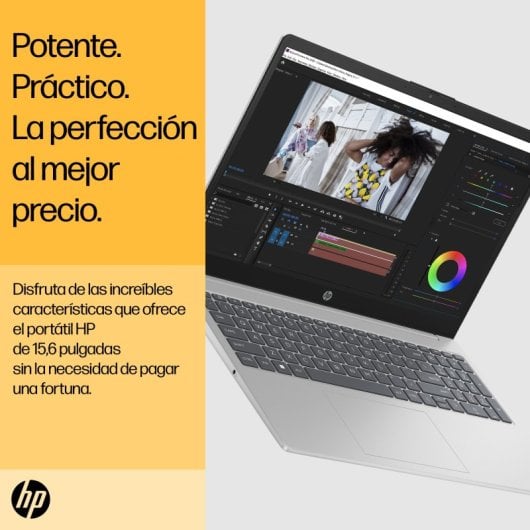 Portátil HP 15-fc1004nsx 15.6" AMD Ryzen 5 7520U 16GB 512GB SSD Radeon 610M Windows 11