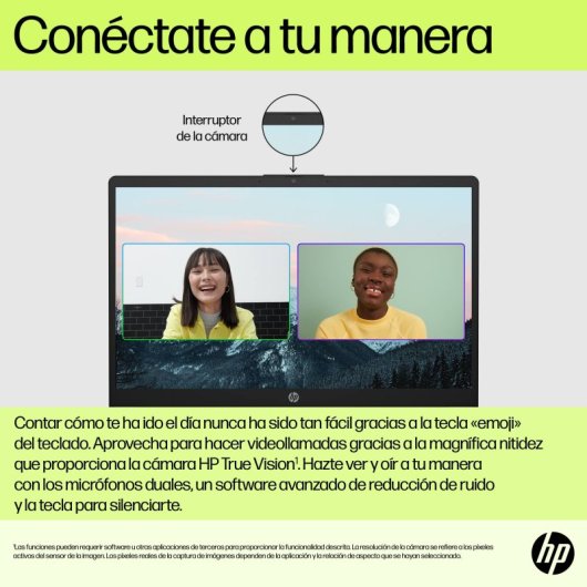 Portátil HP 15-fd1012nsx 15.6" Intel Core 7 150U 16GB 512GB SSD Intel Graphics Windows 11 Home