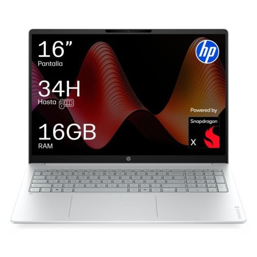 Laptop HP OmniBook 3 16" Snapdragon X 16GB 512GB SSD Adreno Windows 11