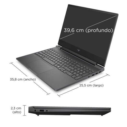 Portátil HP Victus 15-fa2092ns 15.6" Intel Core i5-14500HX 16GB 512GB SSD RTX 3050 FreeDOS + REGALO