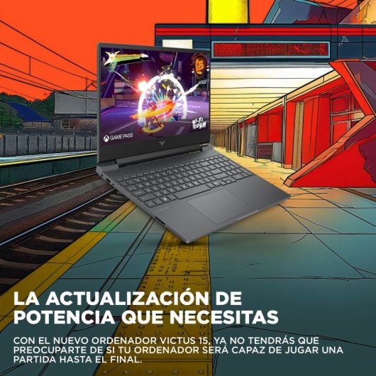 Portátil HP Victus 15-fa2092ns 15.6" Intel Core i5-14500HX 16GB 512GB SSD RTX 3050 FreeDOS + REGALO