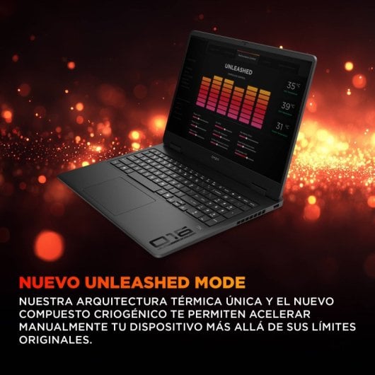 Portátil HP OMEN 16 Slim 16-an0066ns 16" Intel Core Ultra 7 255H 16GB 1TB SSD RTX 5060 + REGALO