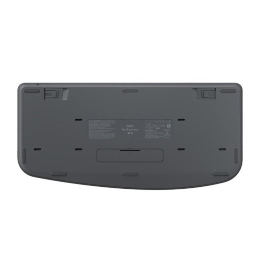 Teclado Logitech Signature Comfort Plus MK880 Bluetooth con combo ratón y reposamanos grafito