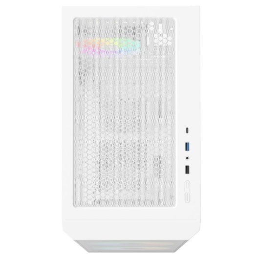 PC-Gehäuse Montech X2 Plus Weiß Mittelturm ATX Gaming RGB