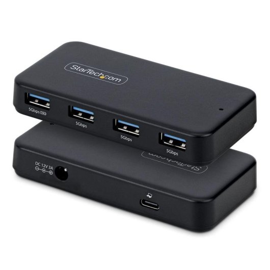 Hub StarTech 4 ports USB-A 5 Gbps modèle ST4300USB3V2-UE avec charge BC 1.2