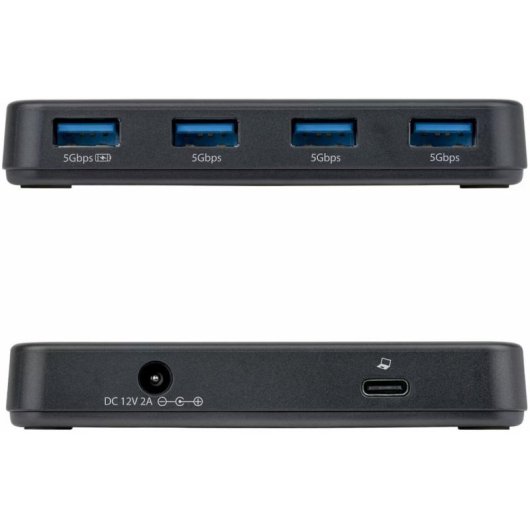 Hub StarTech 4 ports USB-A 5 Gbps modèle ST4300USB3V2-UE avec charge BC 1.2