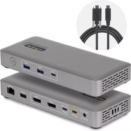 Base pour Portables StarTech.com 208UE-USB4-DOCK USB4 10 Gbit/s 8K Ultra HD