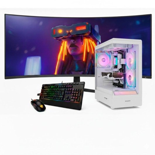PC Sobremesa NeoPC Ryzen 7 7800X3D 16GB RTX 5070 1TB SSD Windows 11 Monitor 34" curvo