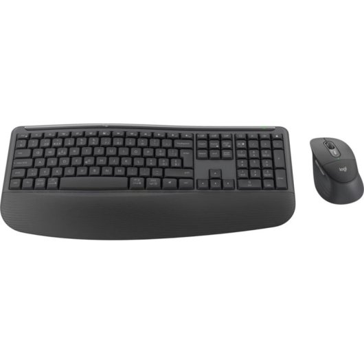 Tastatur Logitech Signature Comfort Plus MK880 ergonomisch mit kabelloser Maus