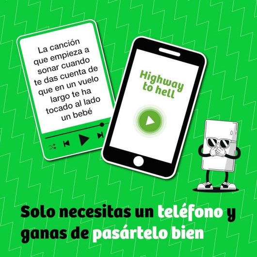 Juego de Mesa Match My Beat Jumbo 400 Cartas 4 Playlists 200 Canciones