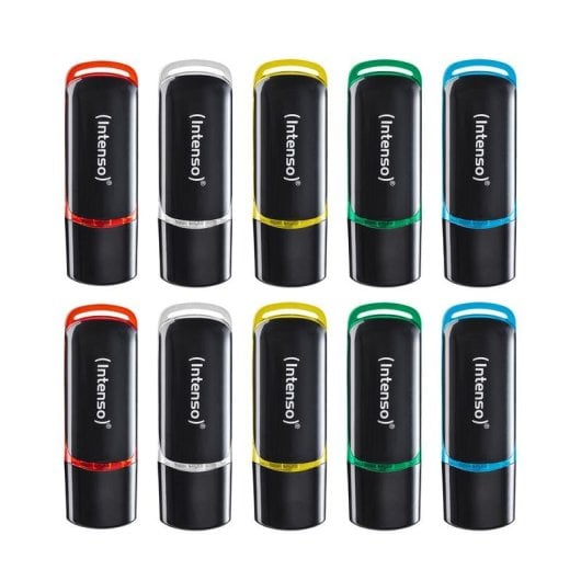 Memoria USB Intenso 3511551 Multipack 10x 4 GB USB 2.0 colores variados