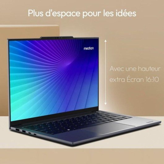 Portátil Medion Signium 14 S1 14" Intel Core 5-120U 16GB 512GB SSD Iris Xe Sin SO