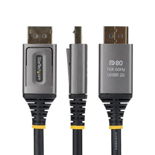 DisplayPort 2.1 Kabel StarTech 1,5 m 80 Gbit/s 8K