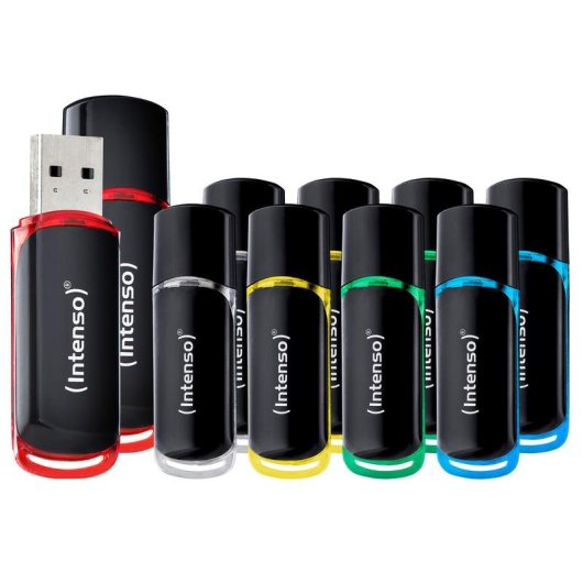 Memoria USB Intenso 3511561 Multipack 8GB USB 2.0 Colores Variados