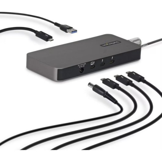 Hub StarTech 4 ports 80/120 Gbps Thunderbolt 5 avec KVM Thunderbolt Share