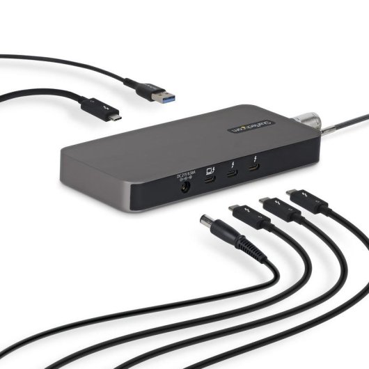 Hub StarTech 4 ports 80/120 Gbps Thunderbolt 5 avec KVM Thunderbolt Share