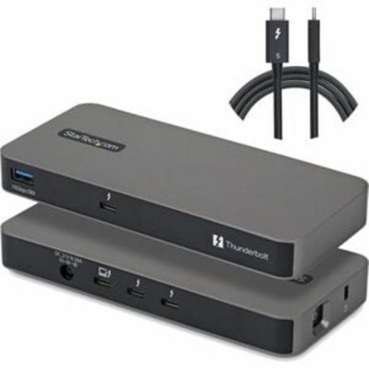 Hub StarTech 4 ports 80/120 Gbps Thunderbolt 5 avec KVM Thunderbolt Share