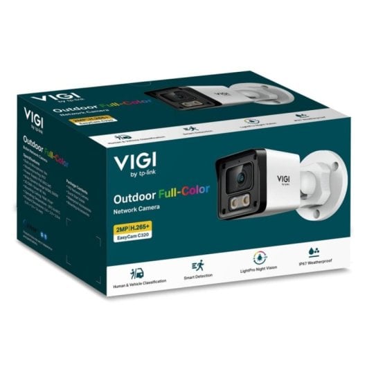 Cámara IP VIGI EasyCam C320 FullHD Visión Nocturna Exterior Alámbrica