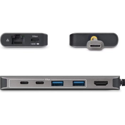 Hub USB-C StarTech 315B-USBC-MULTIPORT 140W HDMI 4K Ethernet 5Gbps