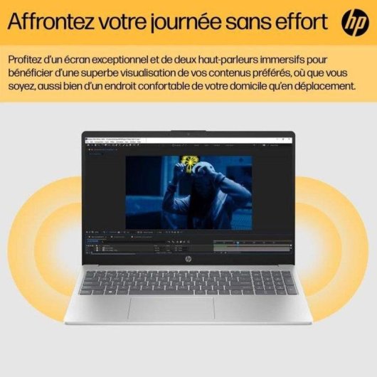 Portátil HP 15-fc0164nf 15,6" AMD Ryzen 7 7730U 32GB 512GB SSD Radeon Windows 11 Home
