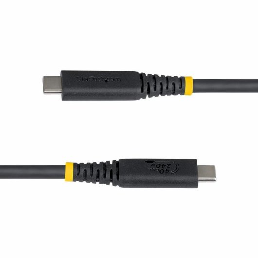 Kabel USB4 StarTech CC1M40GUSB4TP 1 m USB-C an USB-C 40 Gbit/s Schwarz