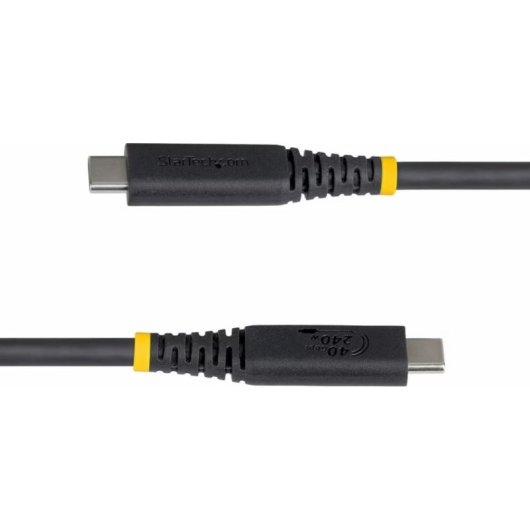 Kabel USB4 StarTech CC1M40GUSB4TP 1 m USB-C an USB-C 40 Gbit/s Schwarz