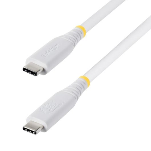 Kabel USB4 StarTech CC1M40GUSB4TPW 1 m USB-C an USB-C 40 Gbit/s Weiß