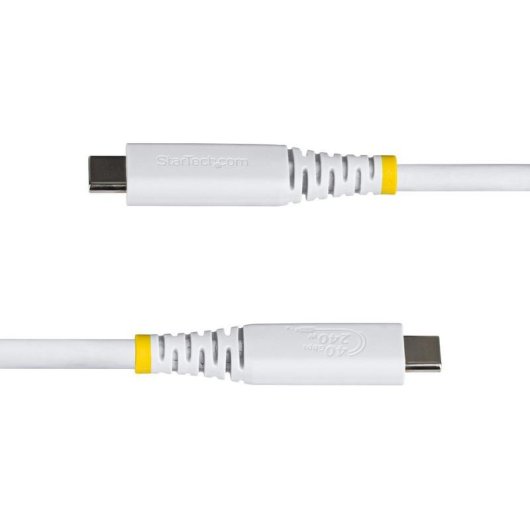 Kabel USB4 StarTech CC1M40GUSB4TPW 1 m USB-C an USB-C 40 Gbit/s Weiß