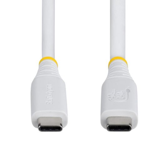 Kabel USB4 StarTech CC1M40GUSB4TPW 1 m USB-C an USB-C 40 Gbit/s Weiß