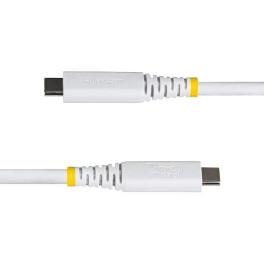 Kabel USB4 StarTech CC1M40GUSB4TPW 1 m USB-C an USB-C 40 Gbit/s Weiß