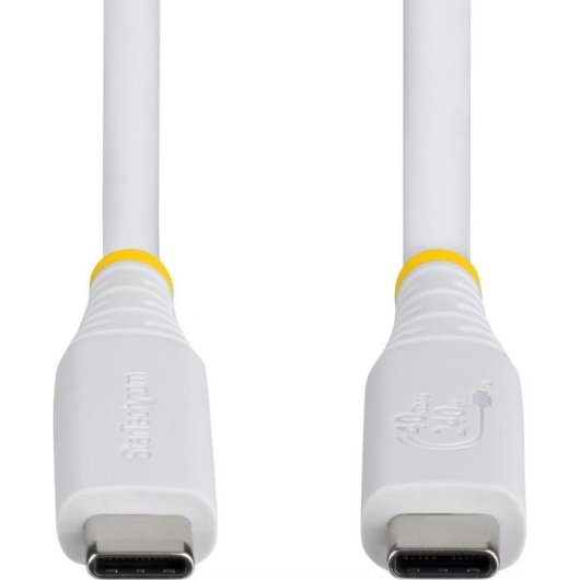 Kabel USB4 StarTech CC1M40GUSB4TPW 1 m USB-C an USB-C 40 Gbit/s Weiß