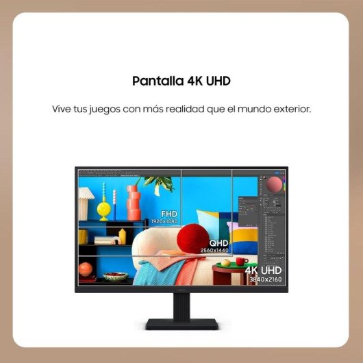 Monitor Samsung LS32H710EAUXEN 32" UltraHD 4K 60Hz IPS HDR10 Flicker Free
