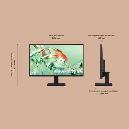 Monitor Samsung LS32H710EAUXEN 32" UltraHD 4K 60Hz IPS HDR10 Flicker Free