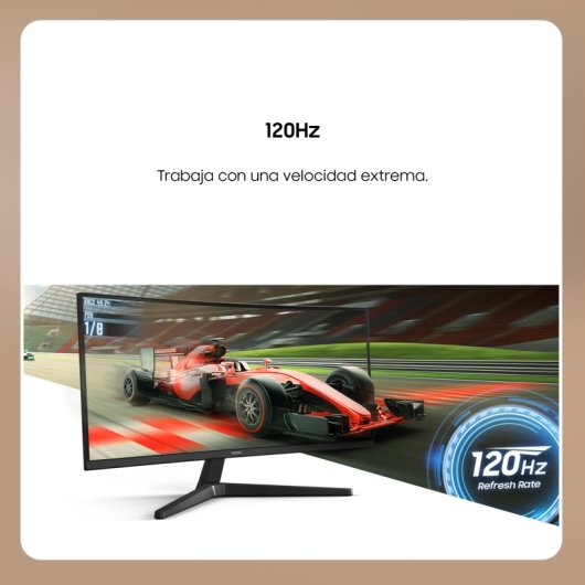 Monitor Samsung S55GH 34" UltraWide Quad HD 120Hz VA Curvo FreeSync Premium HDR10