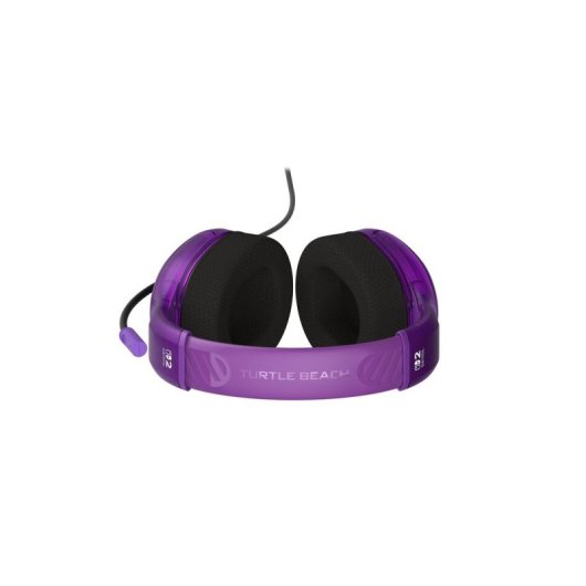 Auriculares Turtle Beach Airlite Fit con cable, micrófono abatible y licencia Nintendo, negro y púrpura