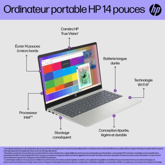 Portátil HP Pavilion 14-ep0046nf 14" Intel Core i5-1334U 16GB 512GB SSD Iris Xe Windows 11 Home