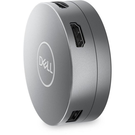 Adaptador multipuerto Dell USB-C 6 en 1 DA305 Plata 90W