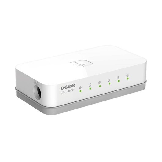 Conmutador D-Link ES-1005C/E No Administrado 5 Puertos Fast Ethernet Escritorio
