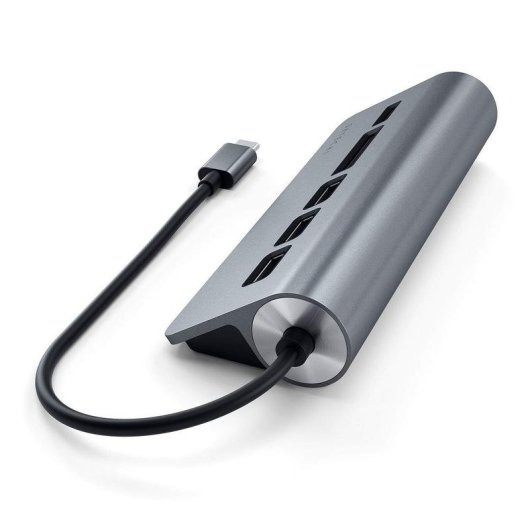 Hub USB-C Satechi ST-TCHCRM 5 Ports Grau USB 3.2 Gen 1